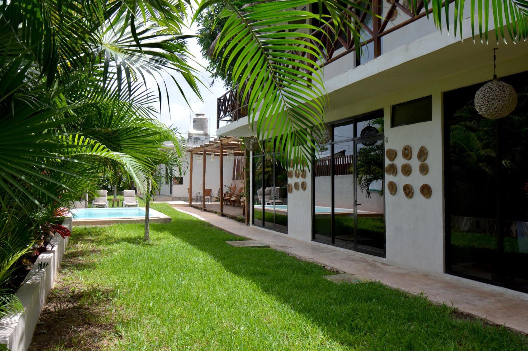 Casa Delia Hotel Downtown Bacalar Eksteriør billede