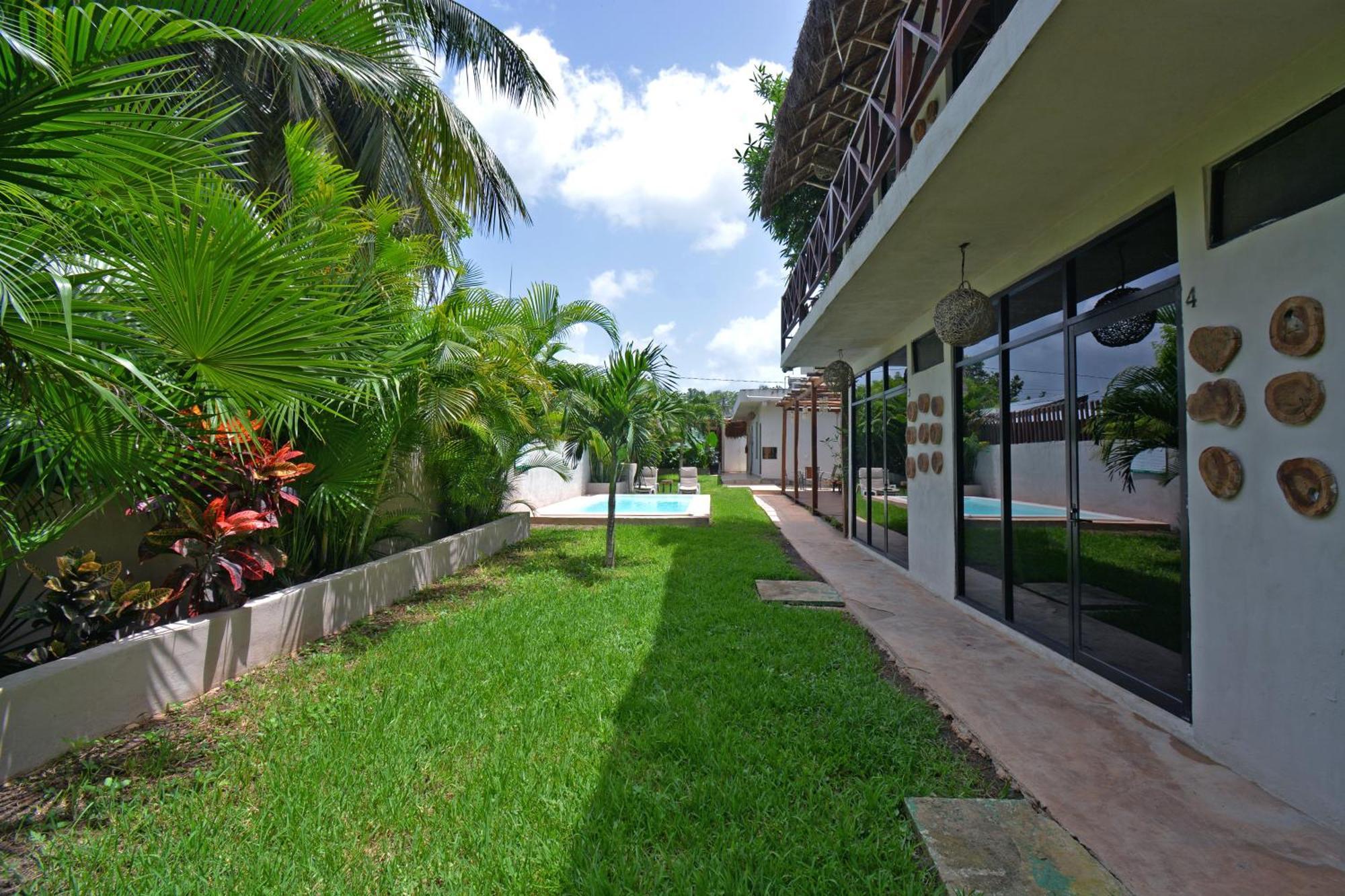 Casa Delia Hotel Downtown Bacalar Eksteriør billede