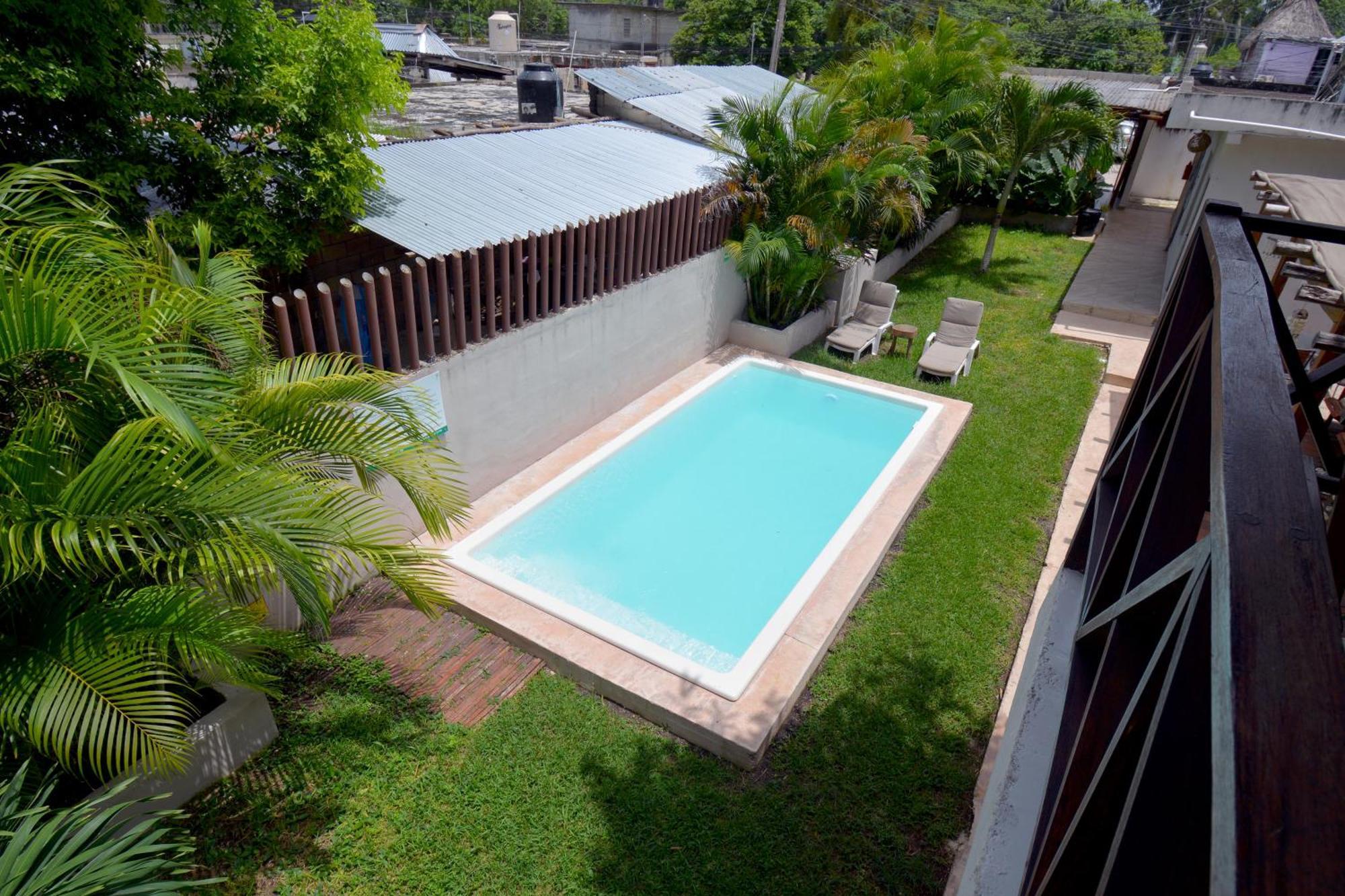 Casa Delia Hotel Downtown Bacalar Eksteriør billede