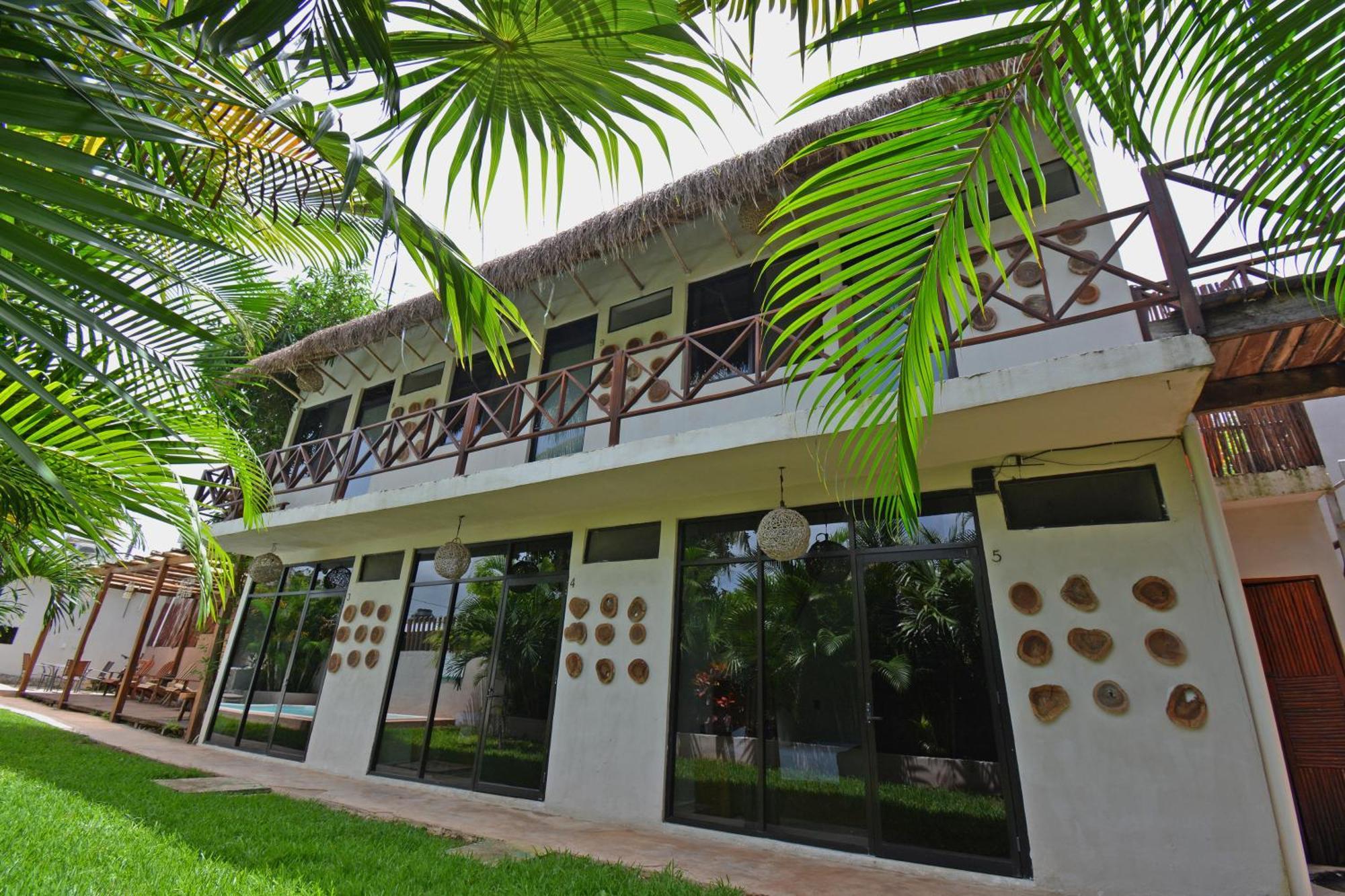 Casa Delia Hotel Downtown Bacalar Eksteriør billede
