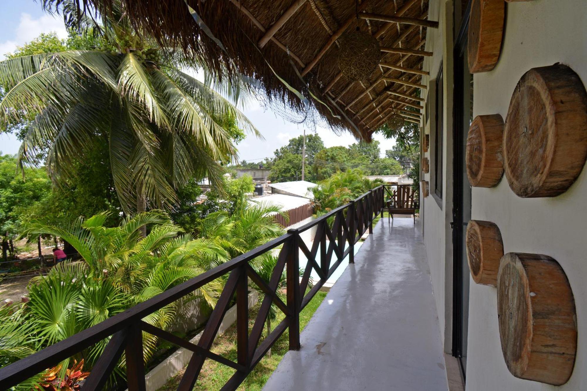 Casa Delia Hotel Downtown Bacalar Eksteriør billede
