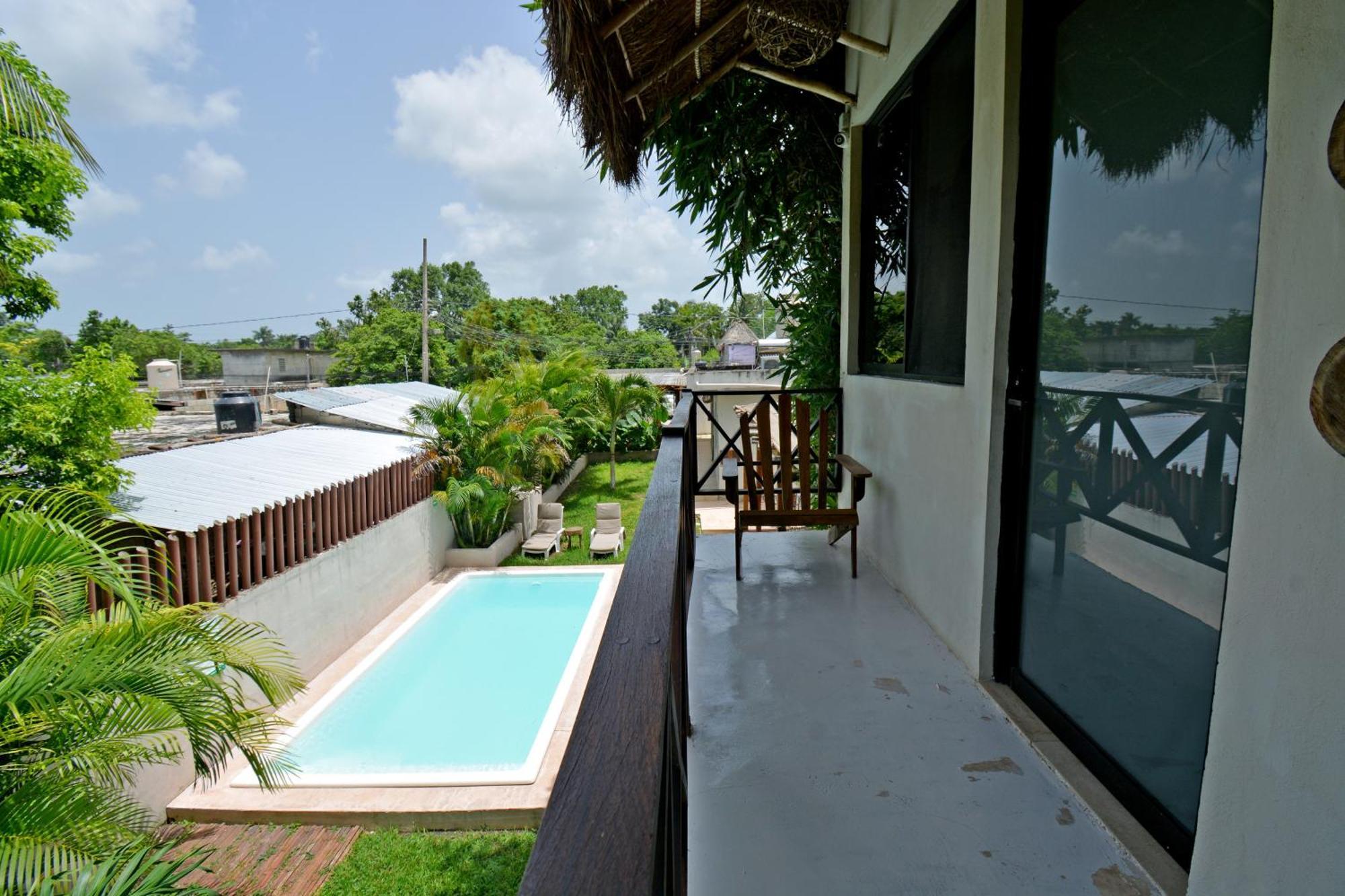 Casa Delia Hotel Downtown Bacalar Eksteriør billede