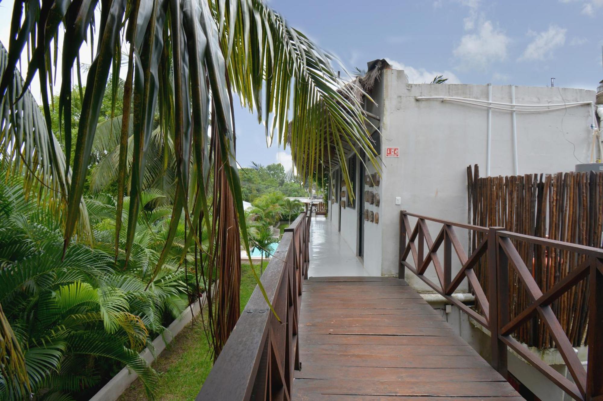 Casa Delia Hotel Downtown Bacalar Eksteriør billede
