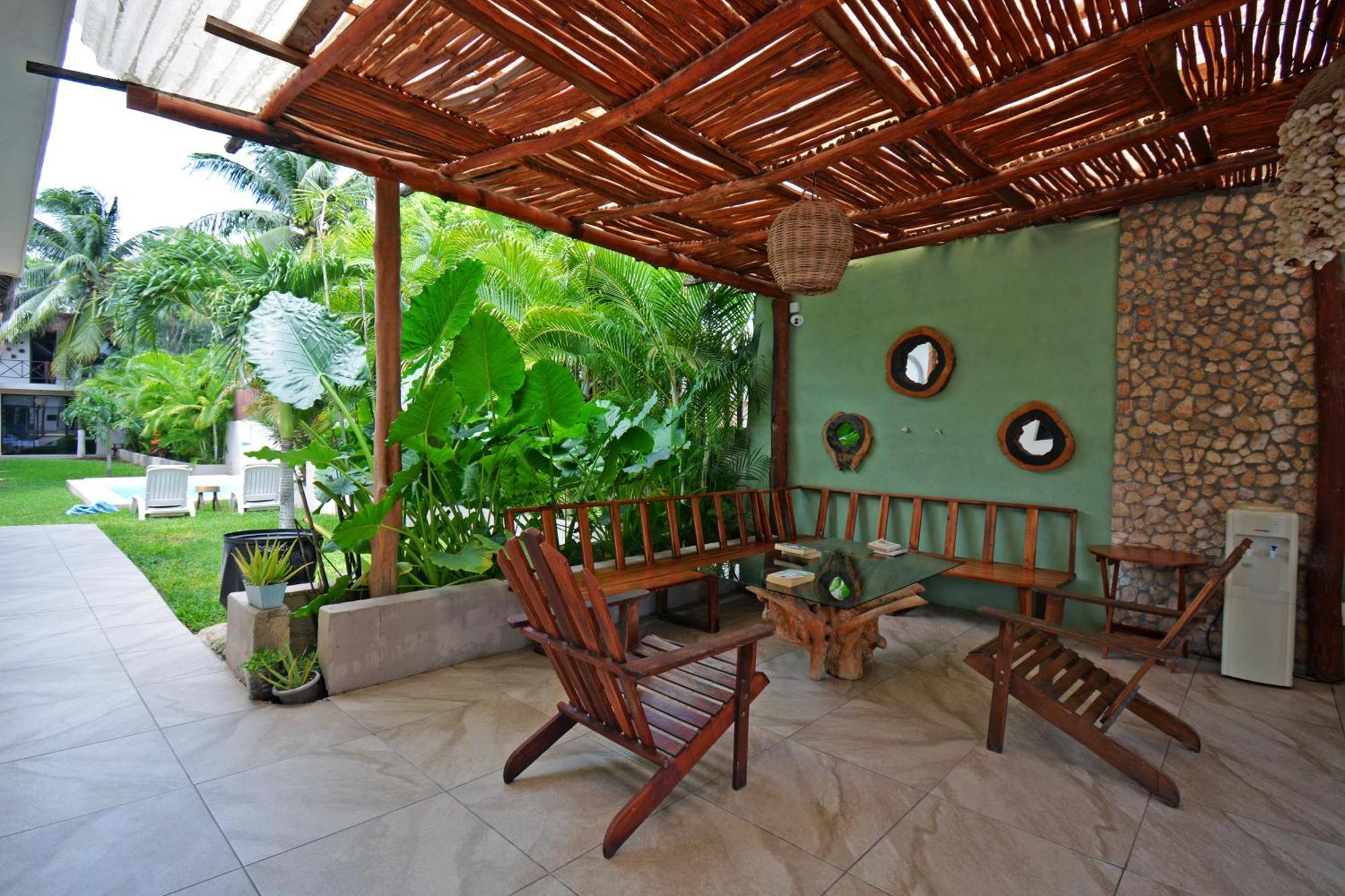 Casa Delia Hotel Downtown Bacalar Eksteriør billede
