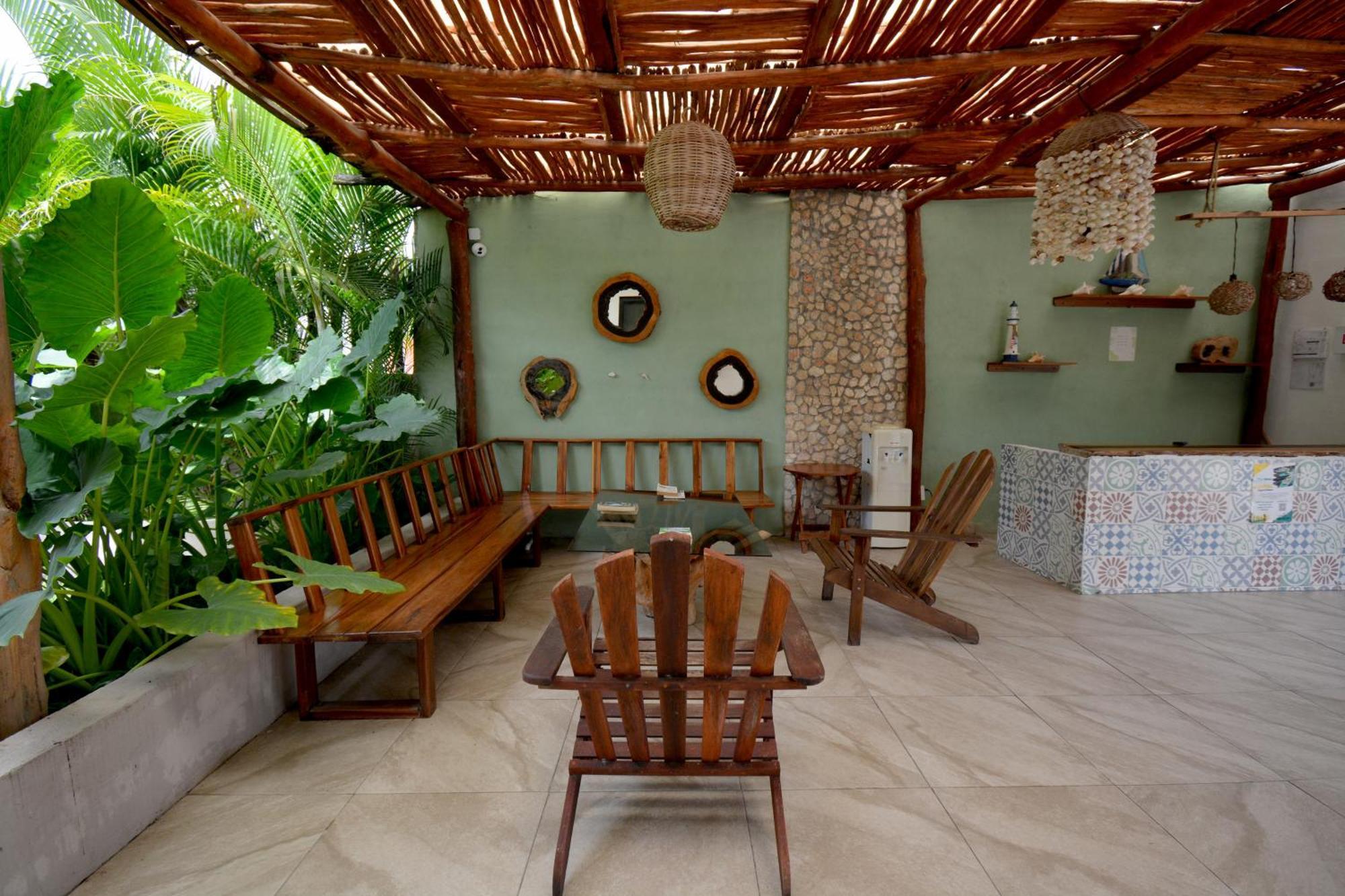Casa Delia Hotel Downtown Bacalar Eksteriør billede