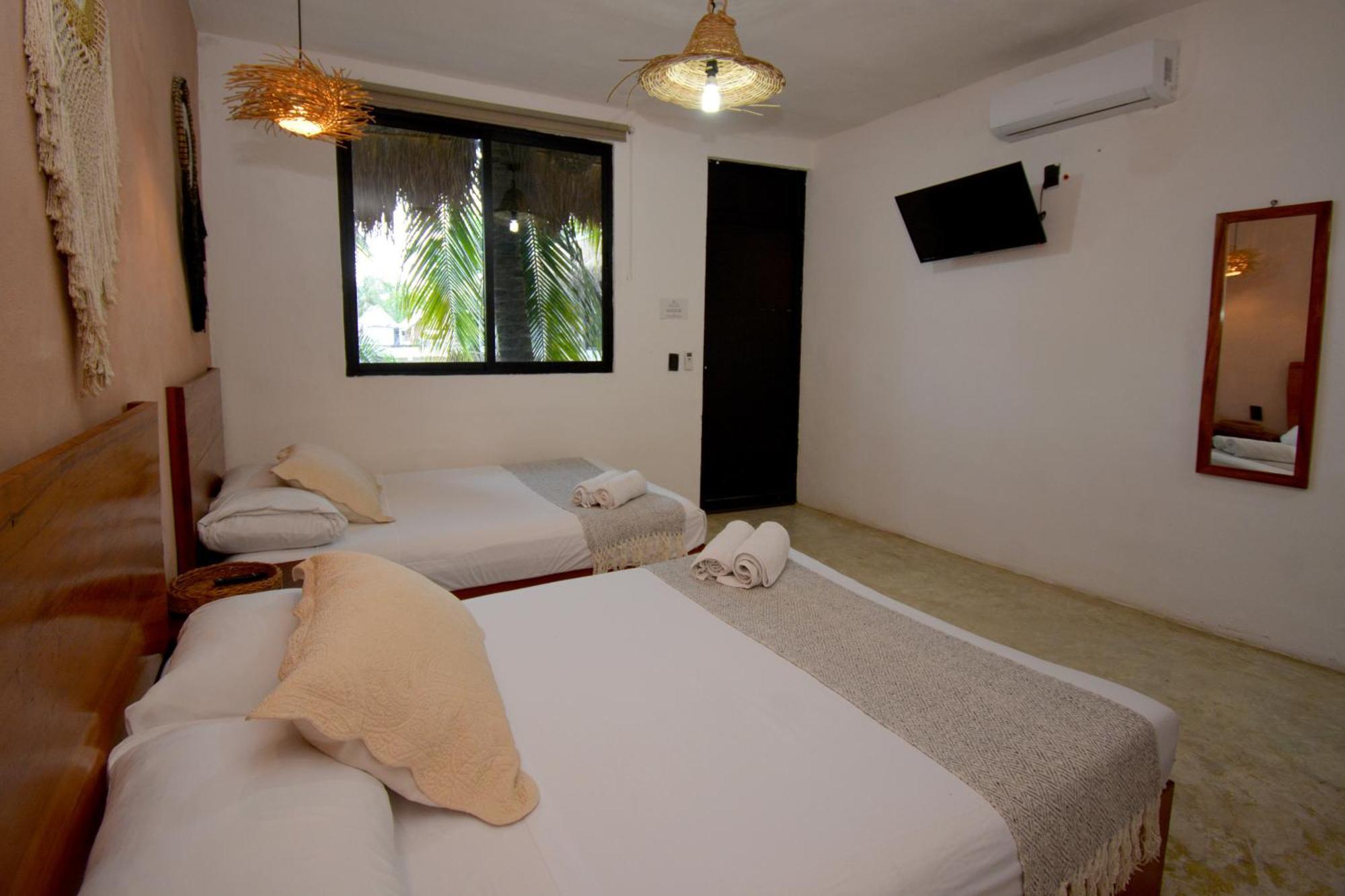 Casa Delia Hotel Downtown Bacalar Eksteriør billede