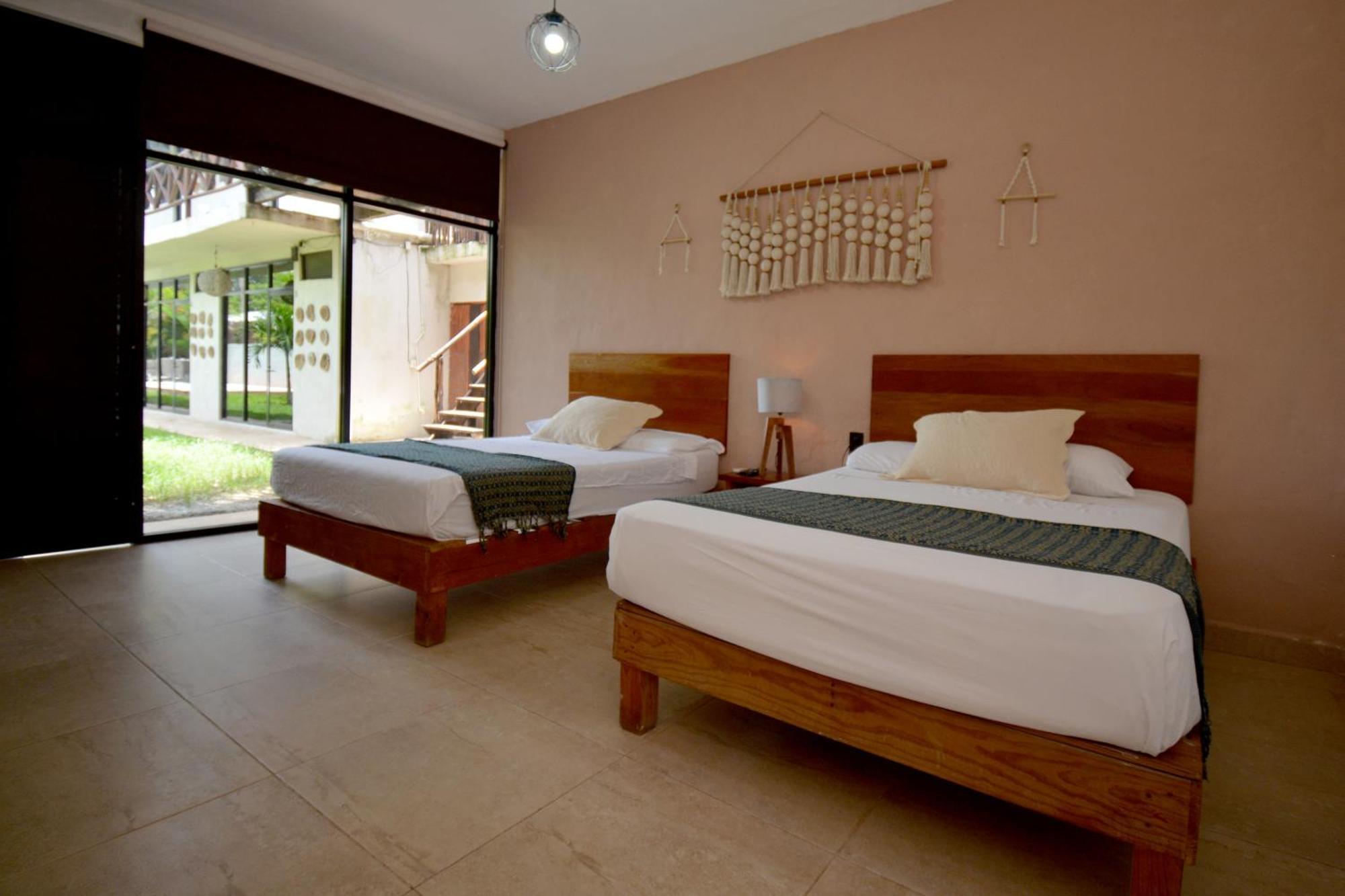 Casa Delia Hotel Downtown Bacalar Eksteriør billede