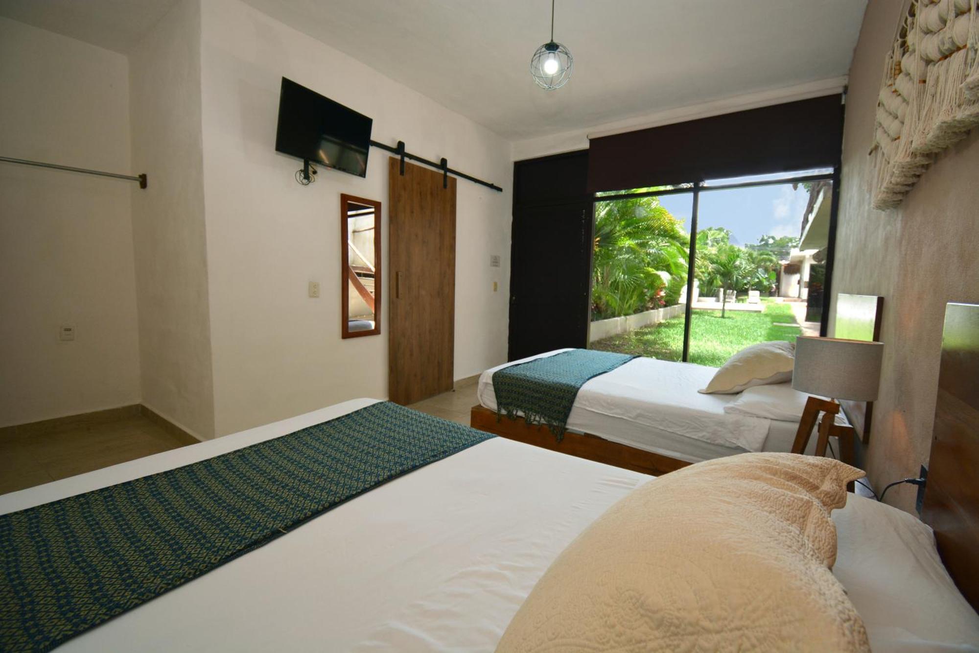 Casa Delia Hotel Downtown Bacalar Eksteriør billede