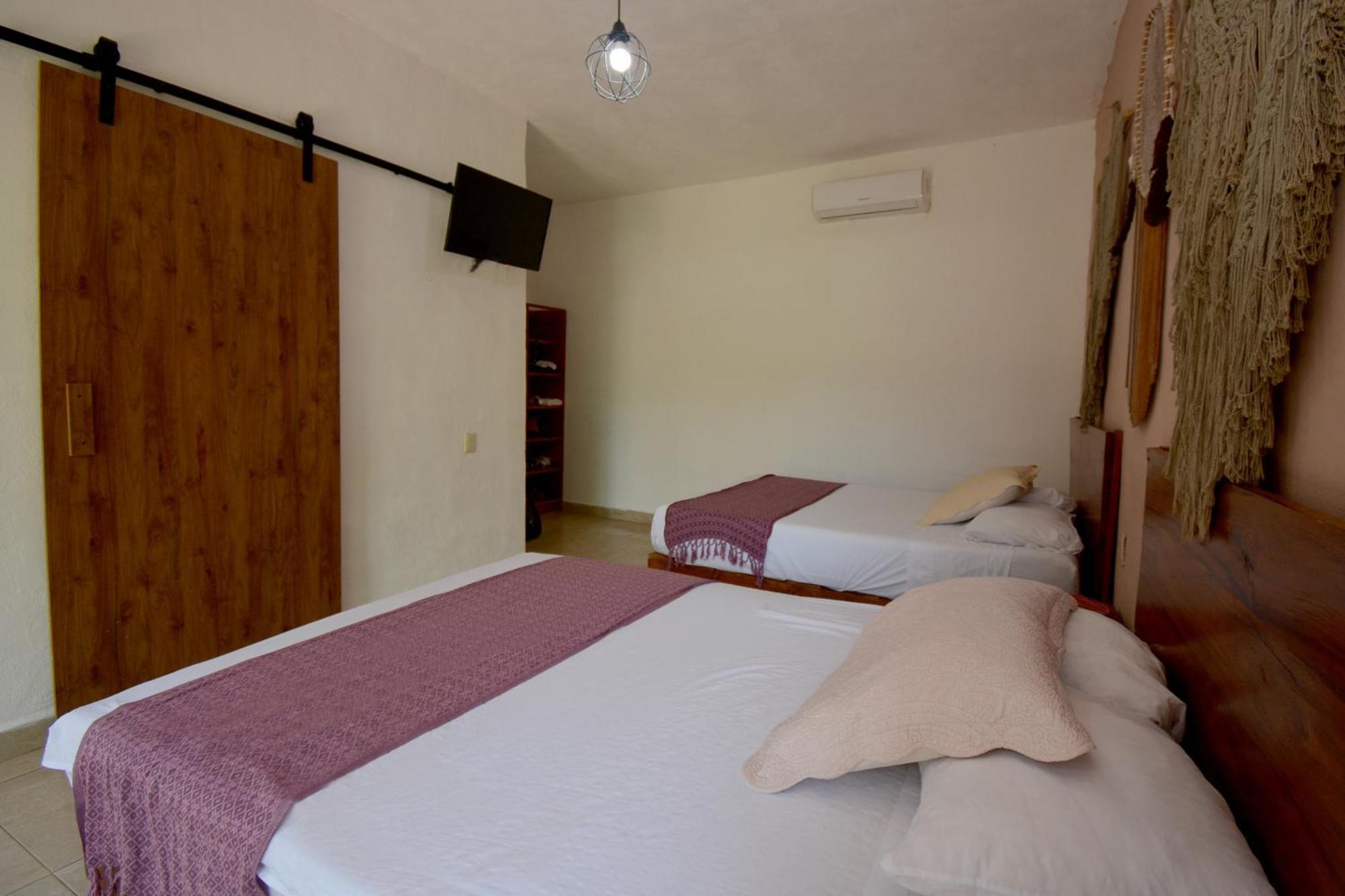 Casa Delia Hotel Downtown Bacalar Eksteriør billede