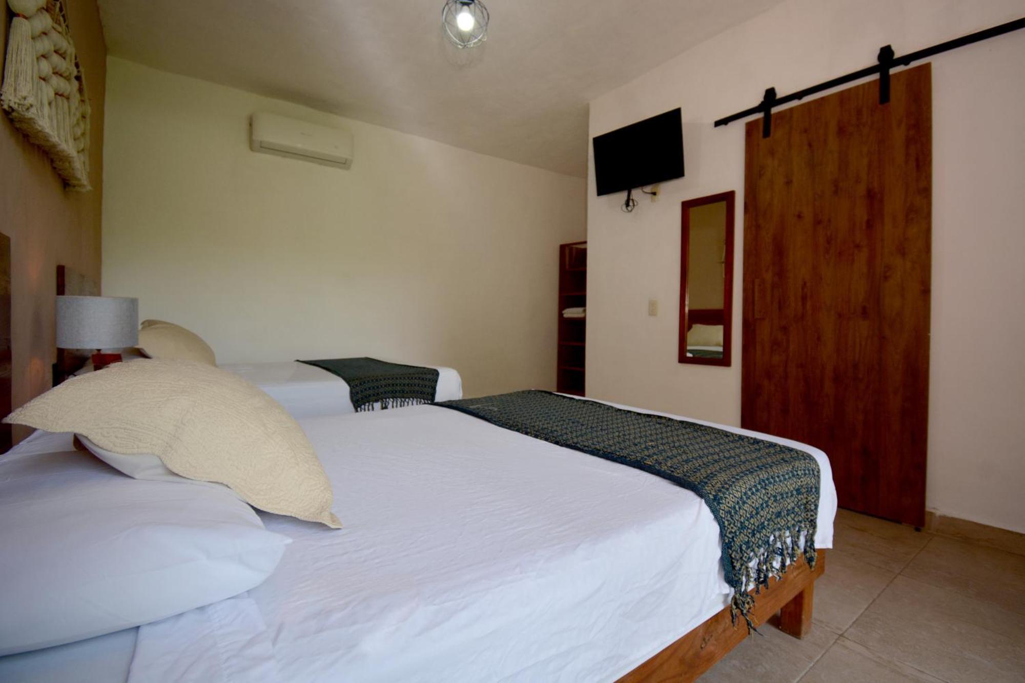 Casa Delia Hotel Downtown Bacalar Eksteriør billede