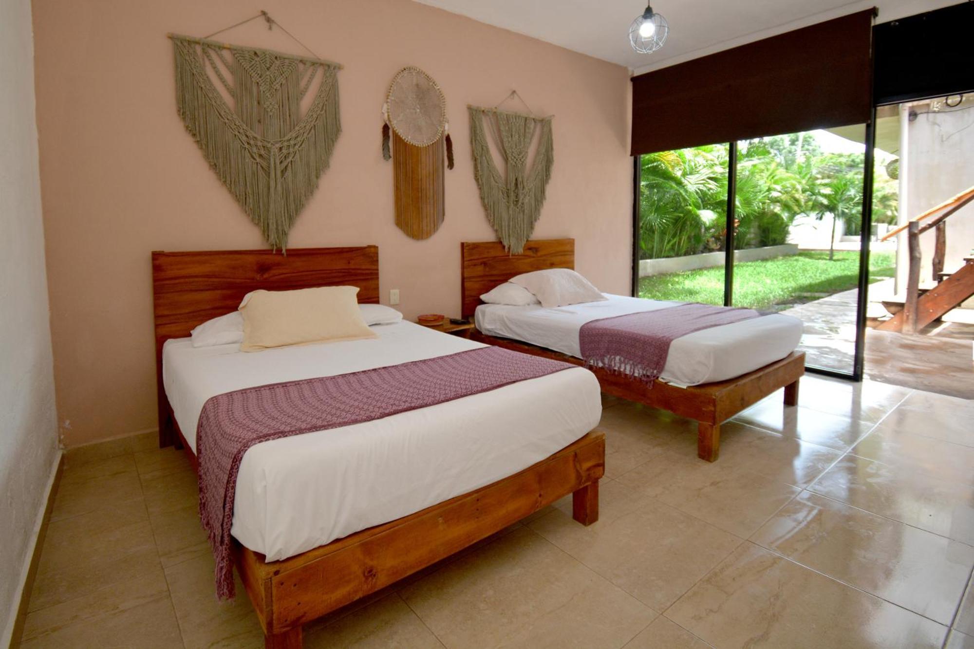 Casa Delia Hotel Downtown Bacalar Eksteriør billede